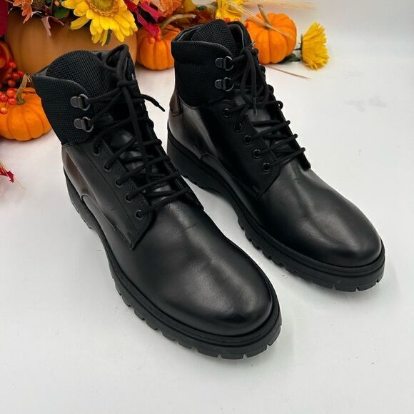 Men’s Bruno Magli  lace up ankle boots, size 11 - Picture 1 of 8